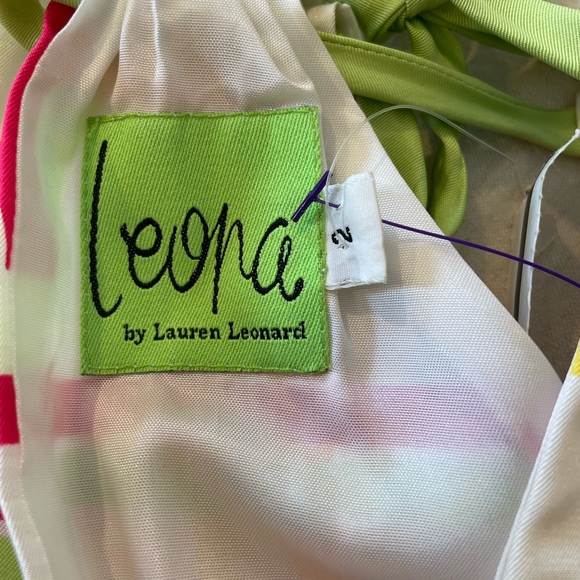 NWT Leona by lauren Leonard Halter Sundress - Picture 4 of 5